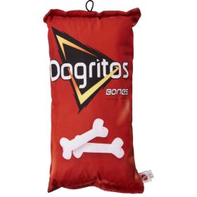 Spot Fun Food Dogritos Chips Dog Toy Red 14in