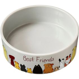 Spot Best Friends Dog Dish 1ea-7 in