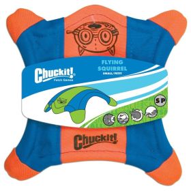 Chuckit! Flying Squirrel Dog Toy Blue; Orange Small