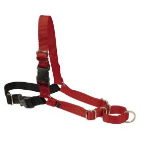 PetSafe Easy Walk Dog Harness Black; Red Large