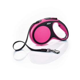 Flexi Comfort Retractable Tape Dog Leash Pink 16 ft Medium