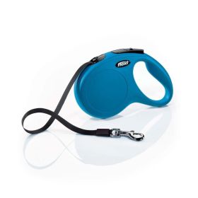 Flexi Classic Retractable Tape Dog Leash Blue 16 ft Medium