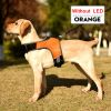 Dog Harness LED Luminous Light Up Pet Chest Strap Vest for Large Dogs Reflective Safety Outdoor Walking Dog Collars Accessories